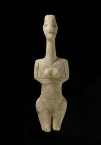 Cycladisch beeldje, Naxos, ca. 3000-2000 v.Chr.